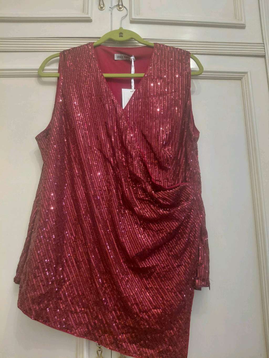sequin top