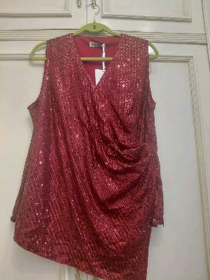 sequin top