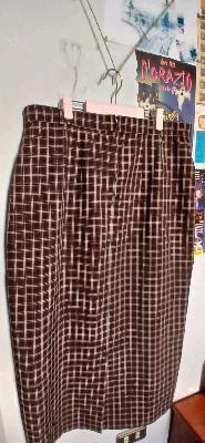 plaid skirt