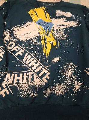Blue crewneck