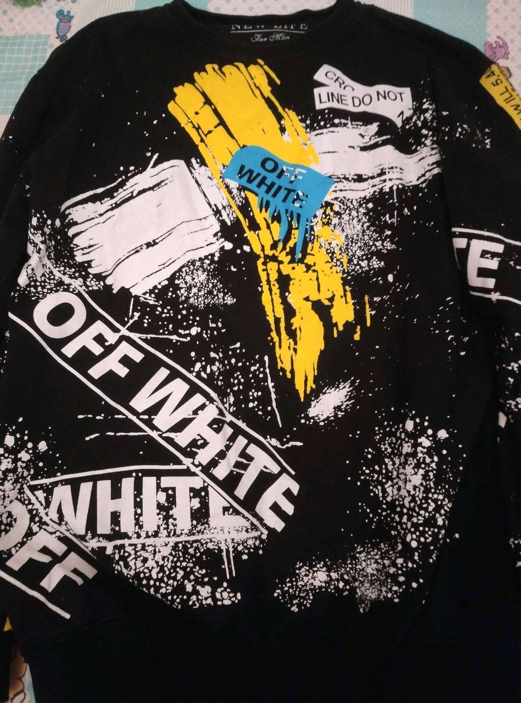 Black crewneck