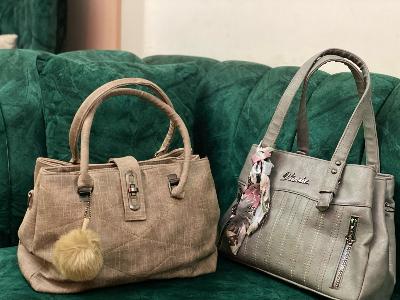 2 bags (gray&coffee)