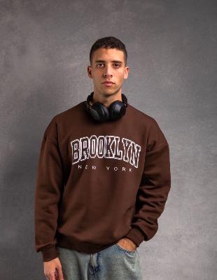 Brown sweatshirt