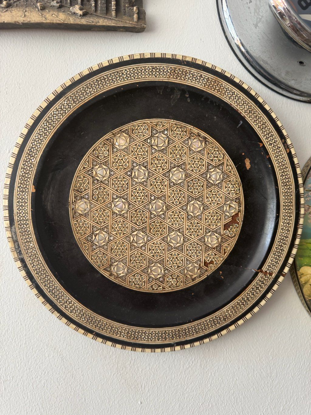 wodden plate for decor