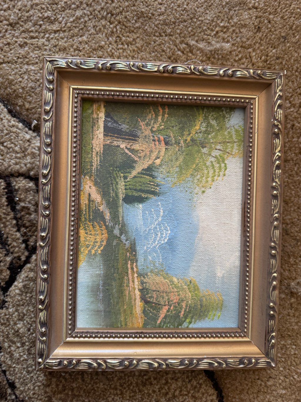 Oil painting landscape