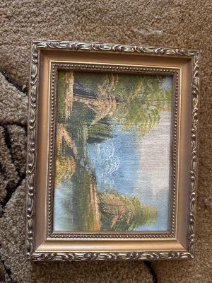 Oil painting landscape
