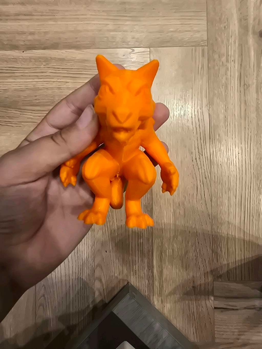 werewolf statue