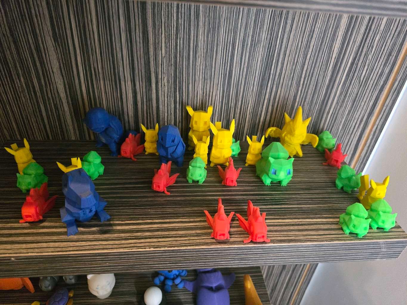 low poly pokemon statue