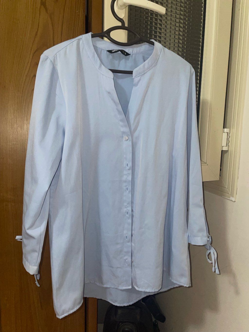 defacto babyblue shirt