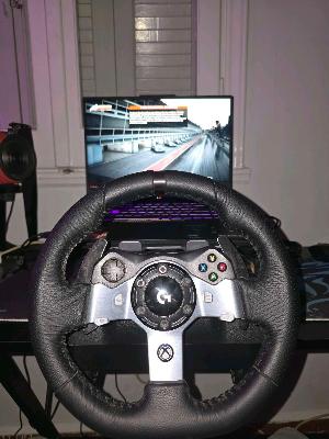 Logitech G920 steering wheel