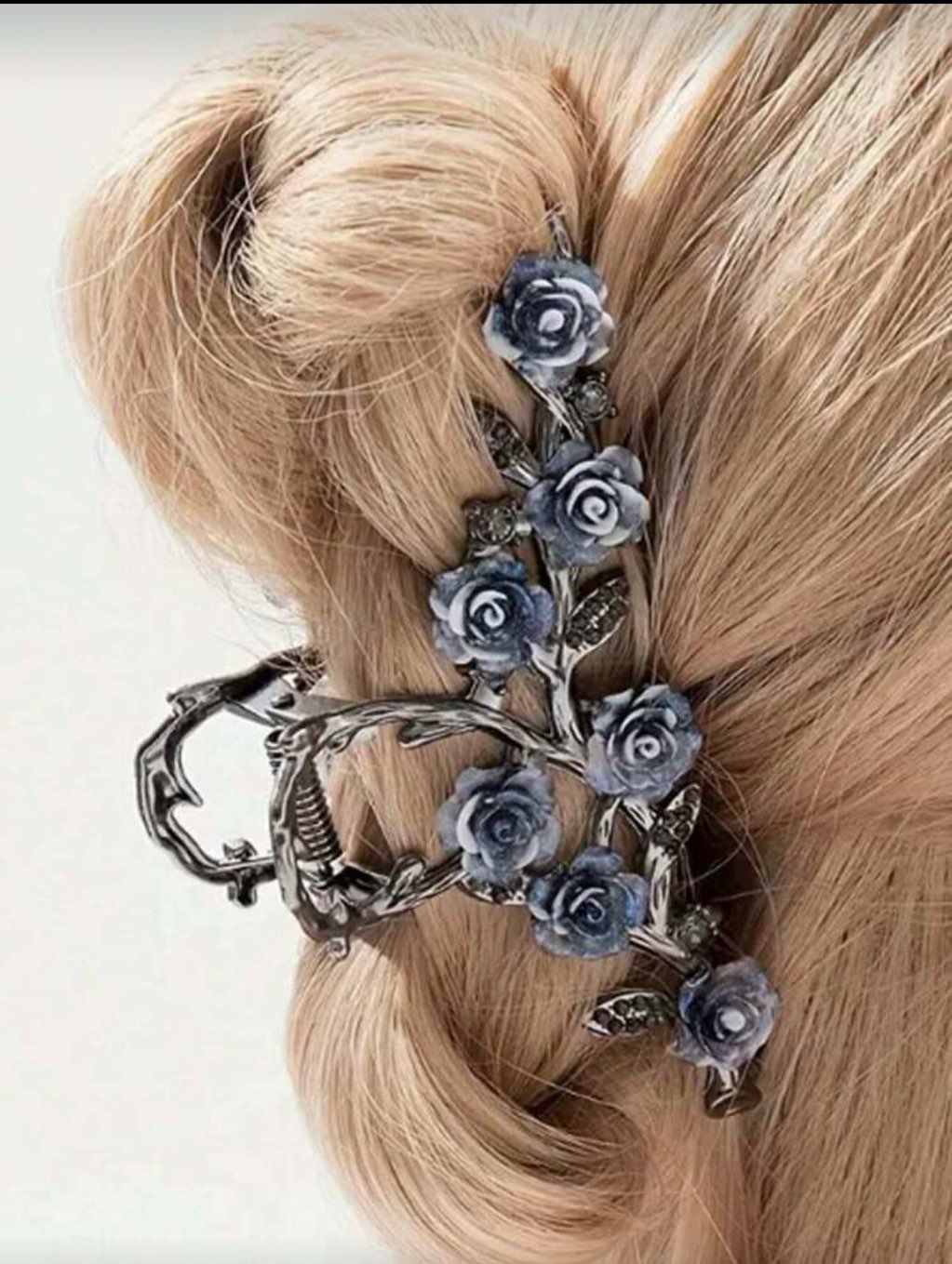 flower hair clip