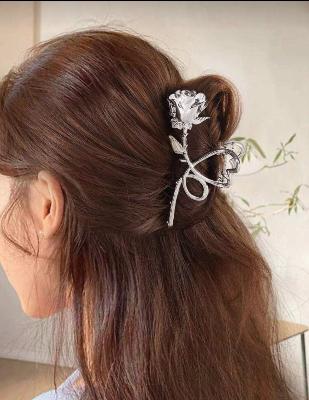 flower hair clip