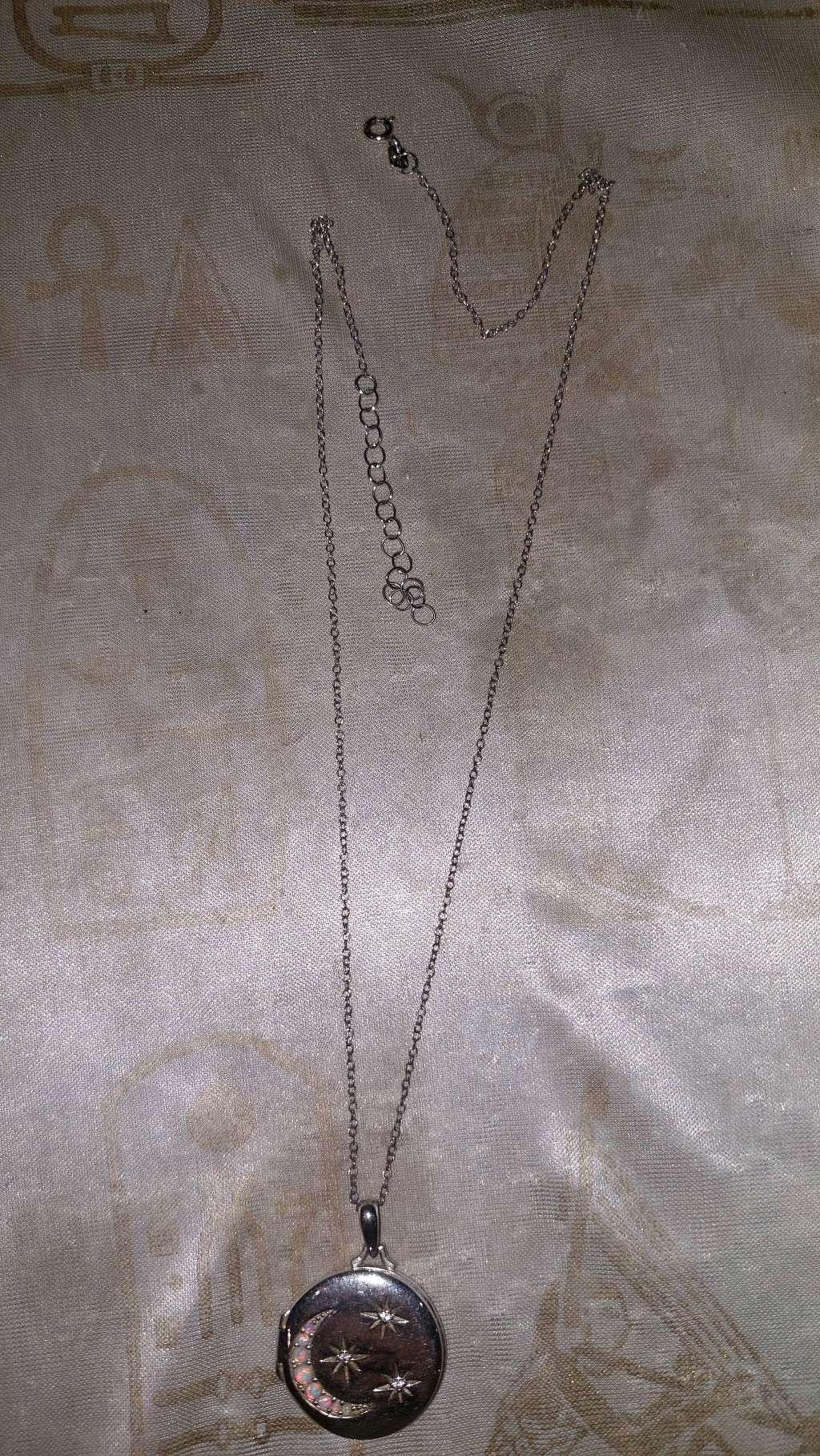silver locket