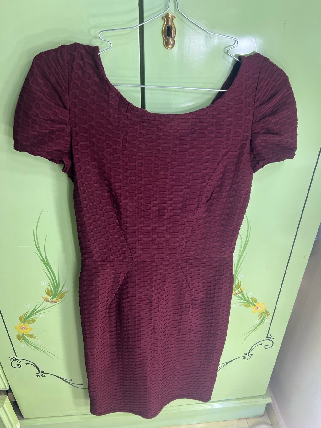 Burgundy Dress