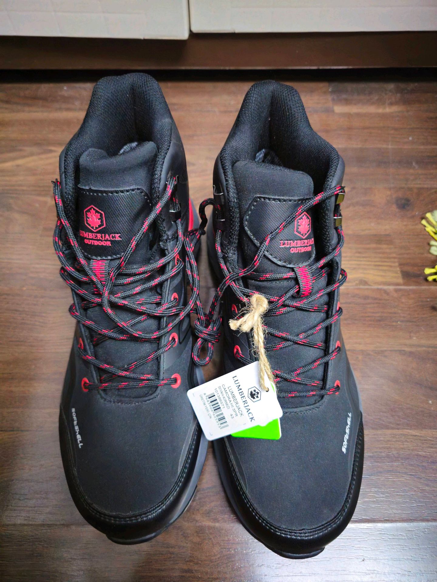 Lumberjack CAMORA HI 3PR Black