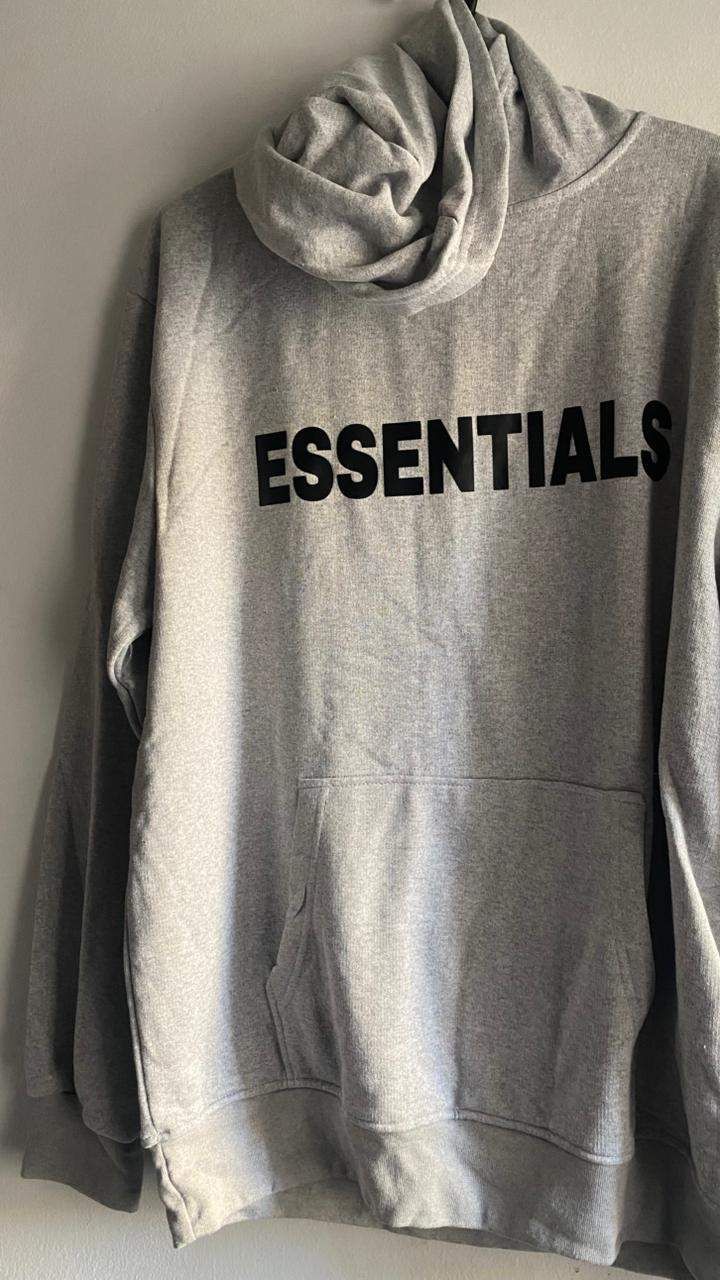 new grey hoodie