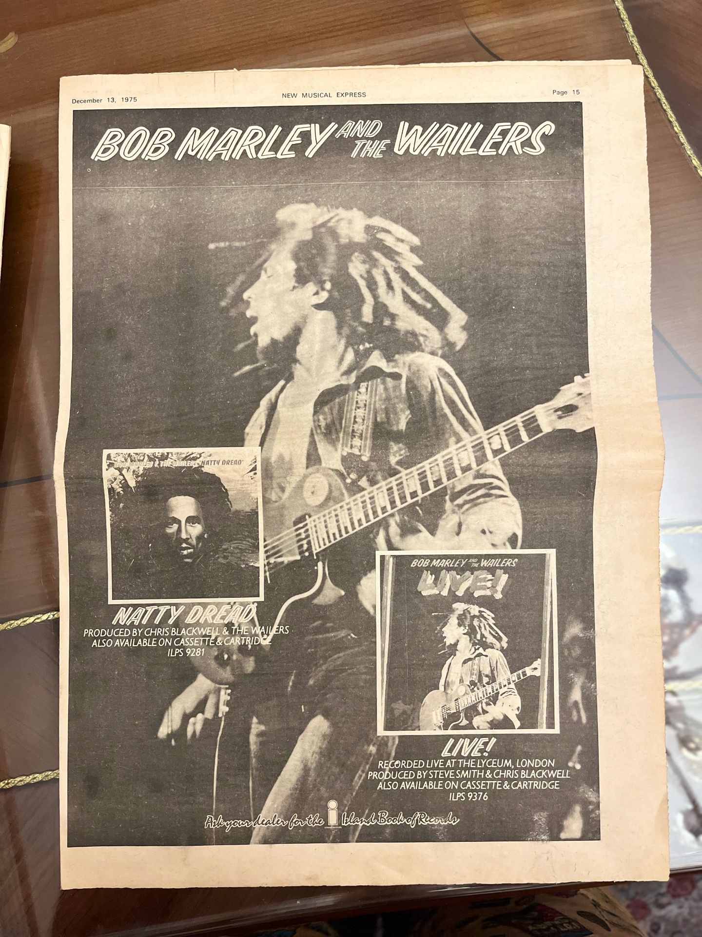 For sale original 1975 ad post