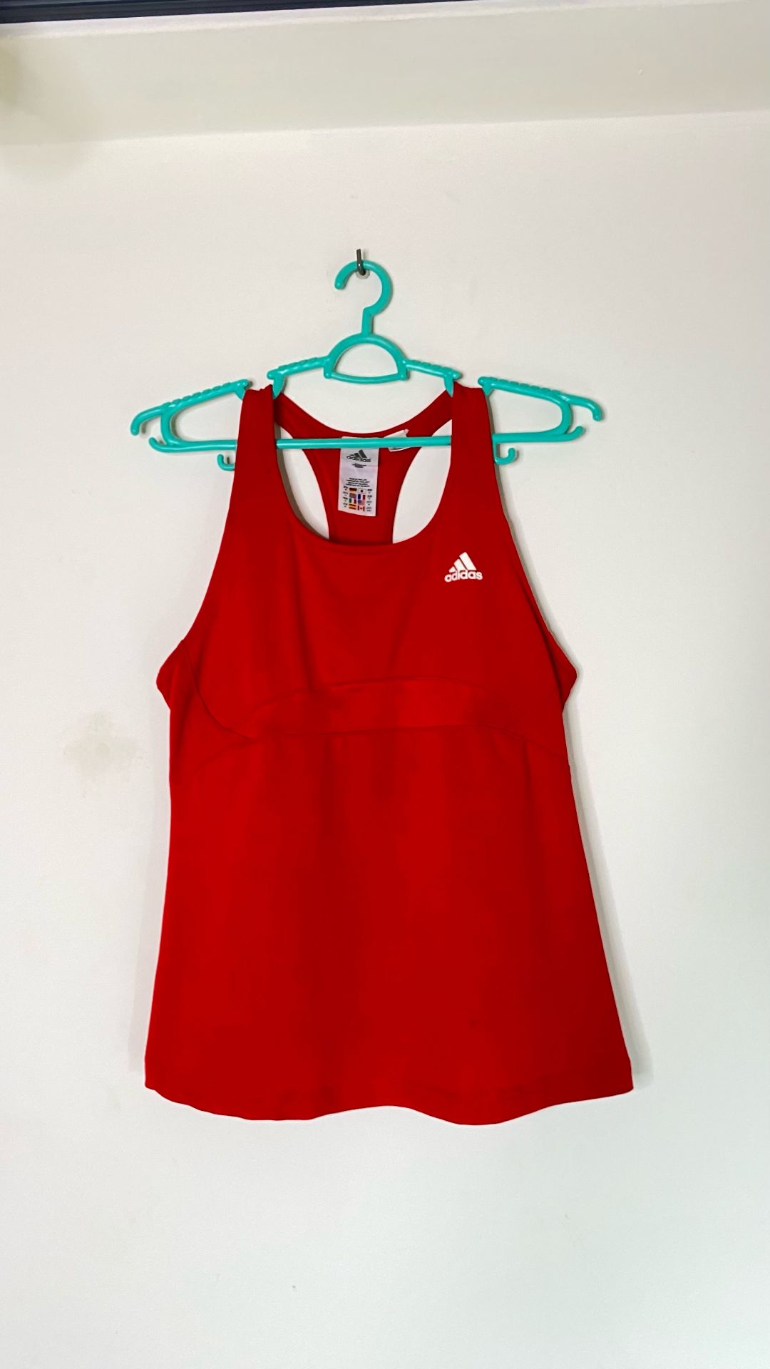 adidas red top