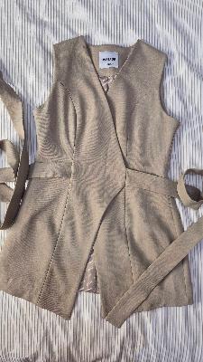 Wrapped long Vest - Pistage