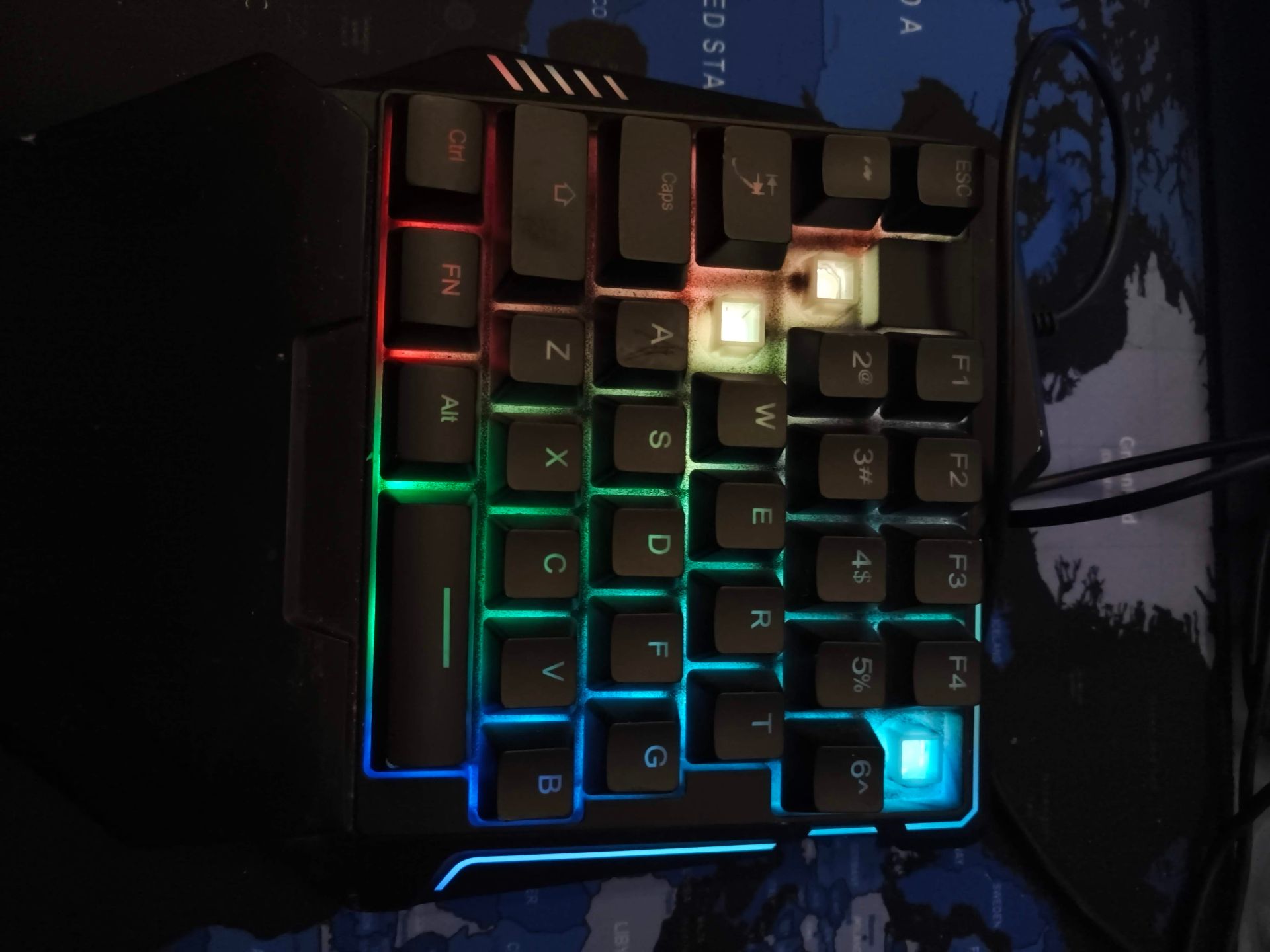 one Hand keyboard