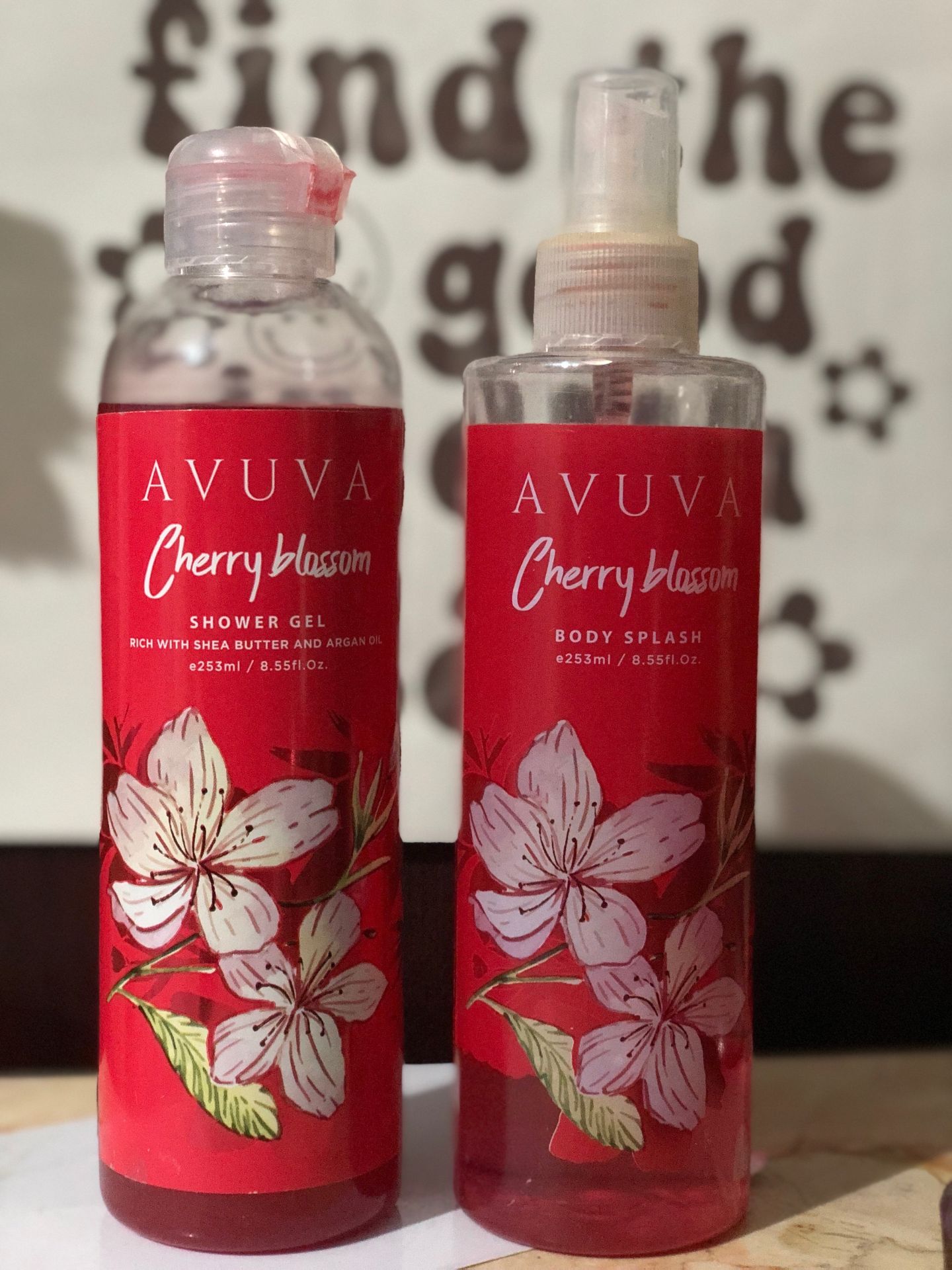 Avuva cherry blossom set