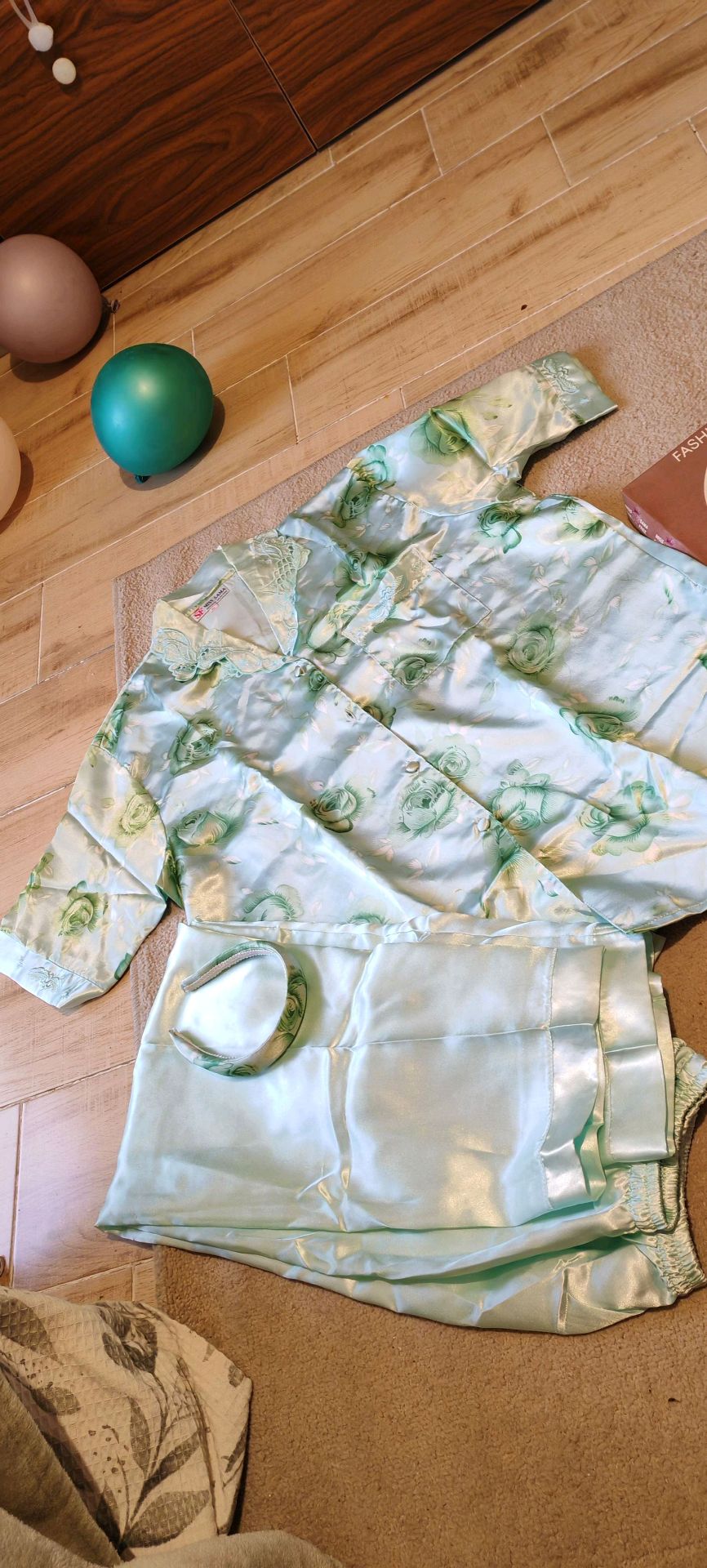 new satin Pijama set