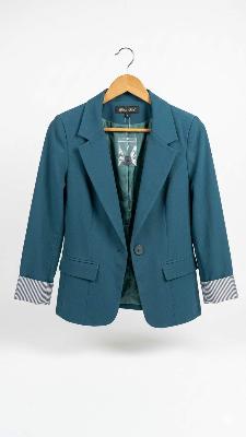 dark teal blazer