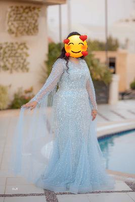 baby blue dress