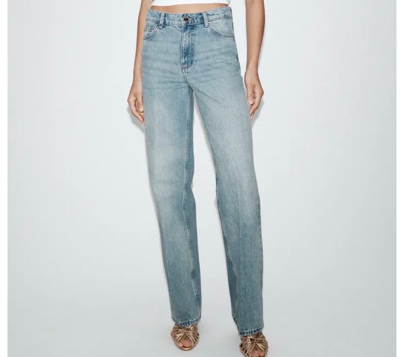 zara striaght leg jeans