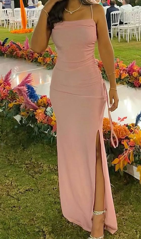baby pink dress