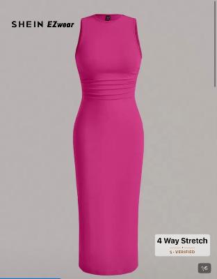 shein dress stretch