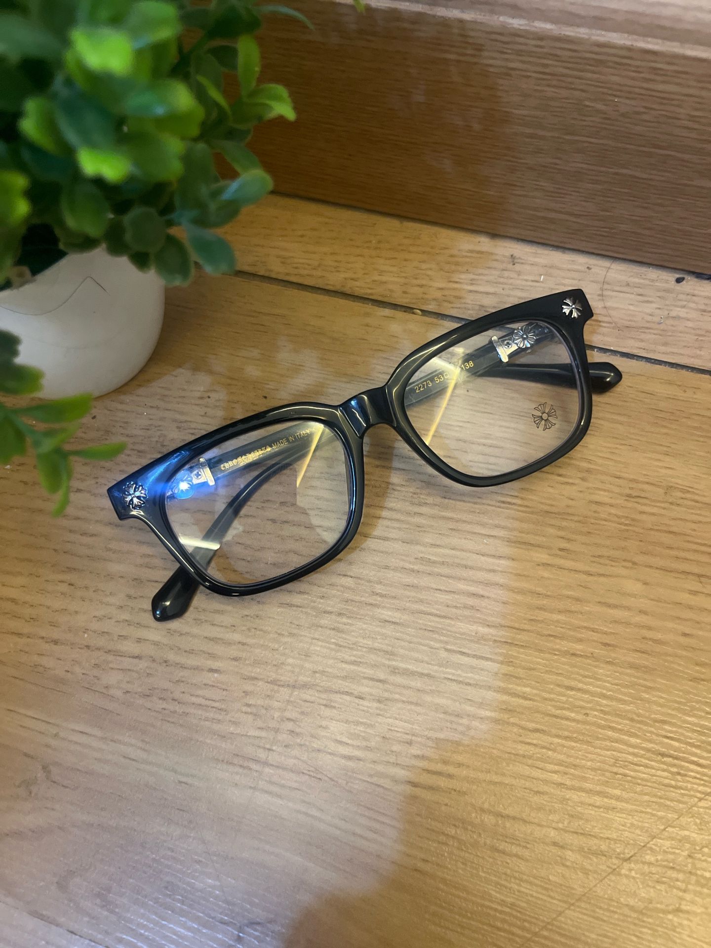 chrome heart glass
