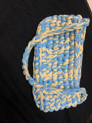 crochet beach bag