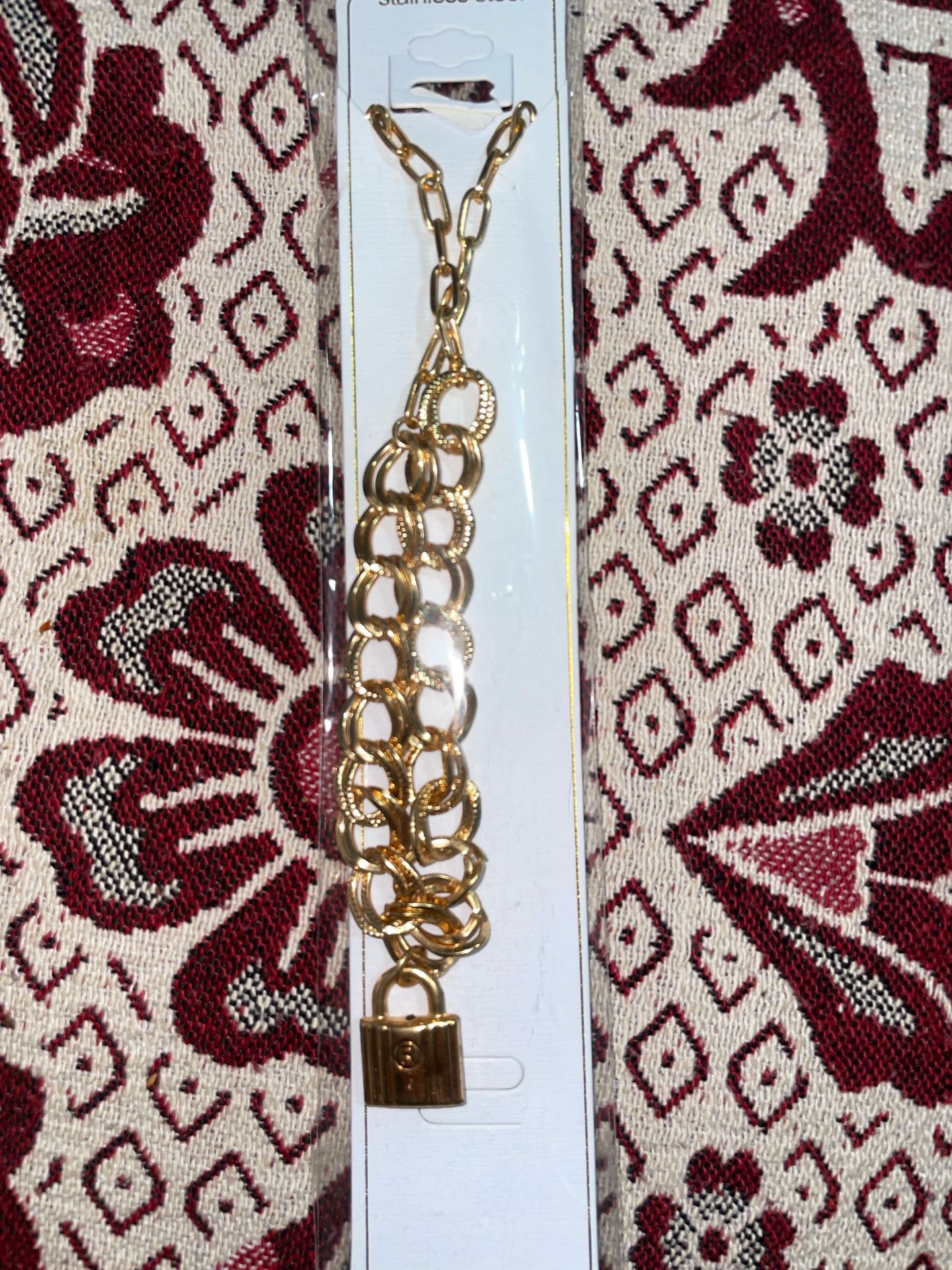 gold necklace