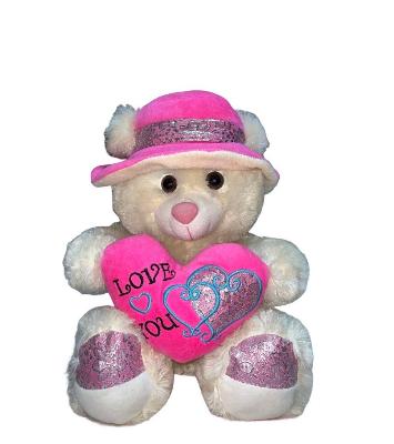 Teddy Bear Holding a Heart