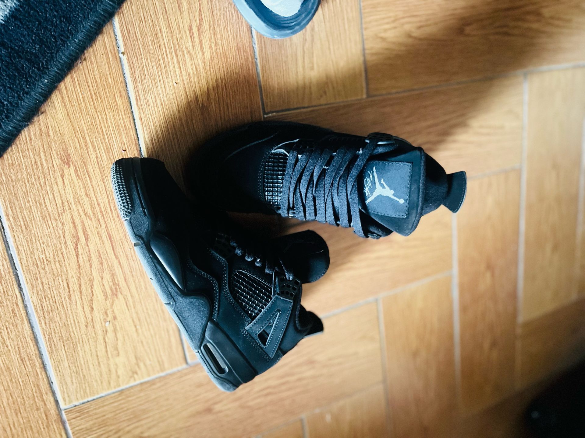 Black cat Jordan 4