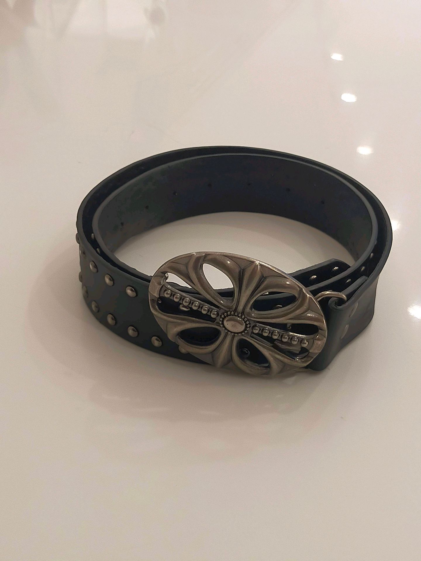 chrome hearts belt