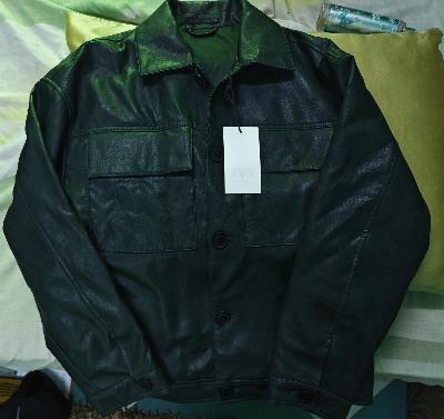 new leather jacket from Zara
