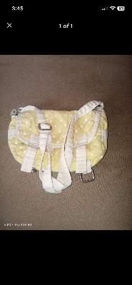concrete yellow bag