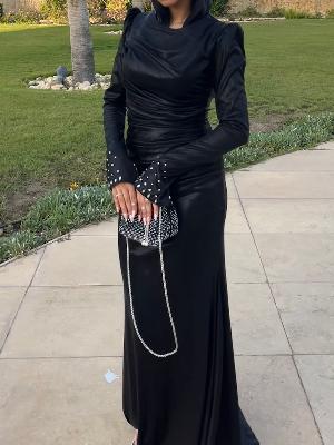black disco dress