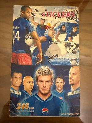 Pepsi 2005 ad stickers pack