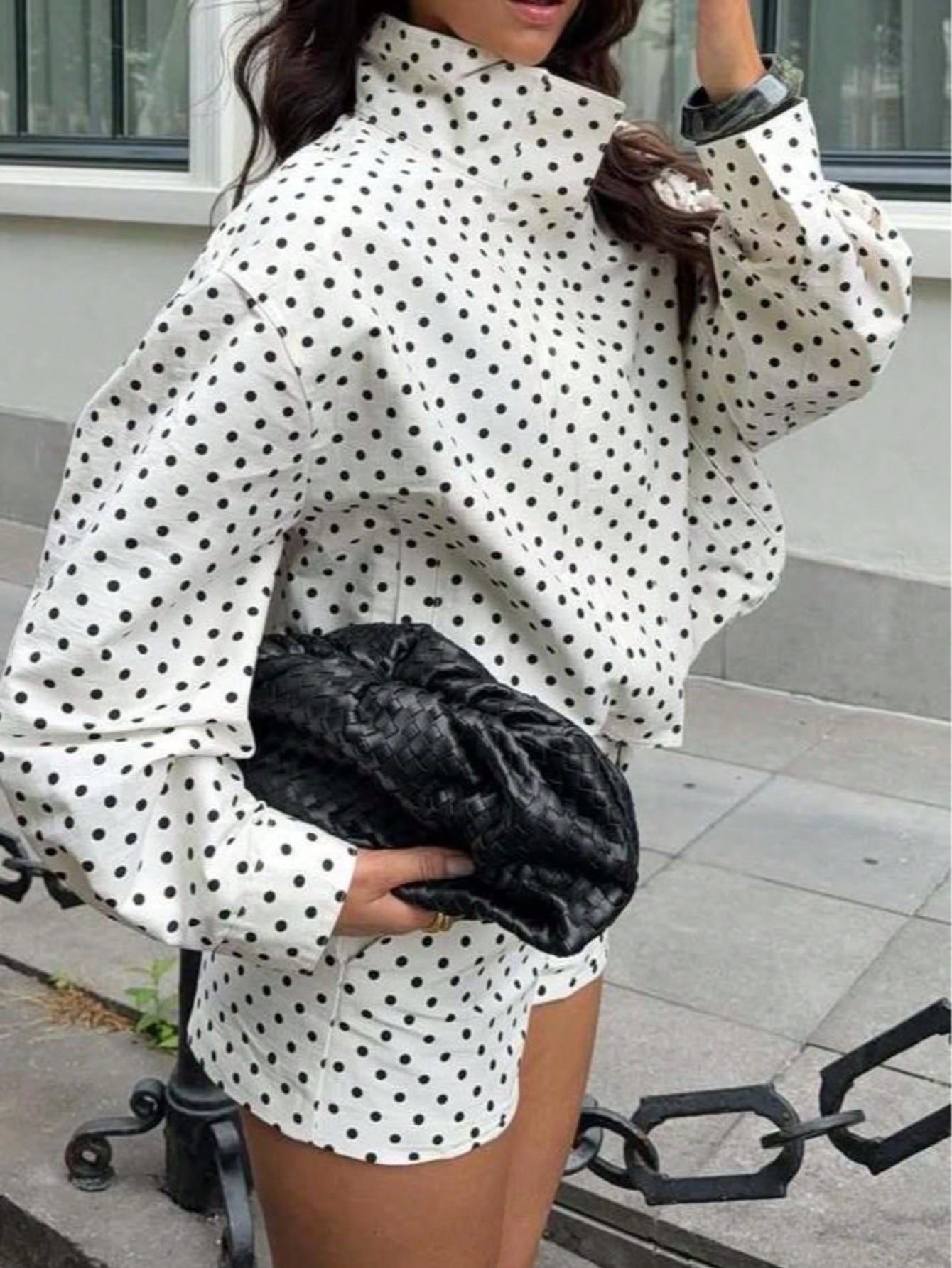 Polka dot summer Jacket