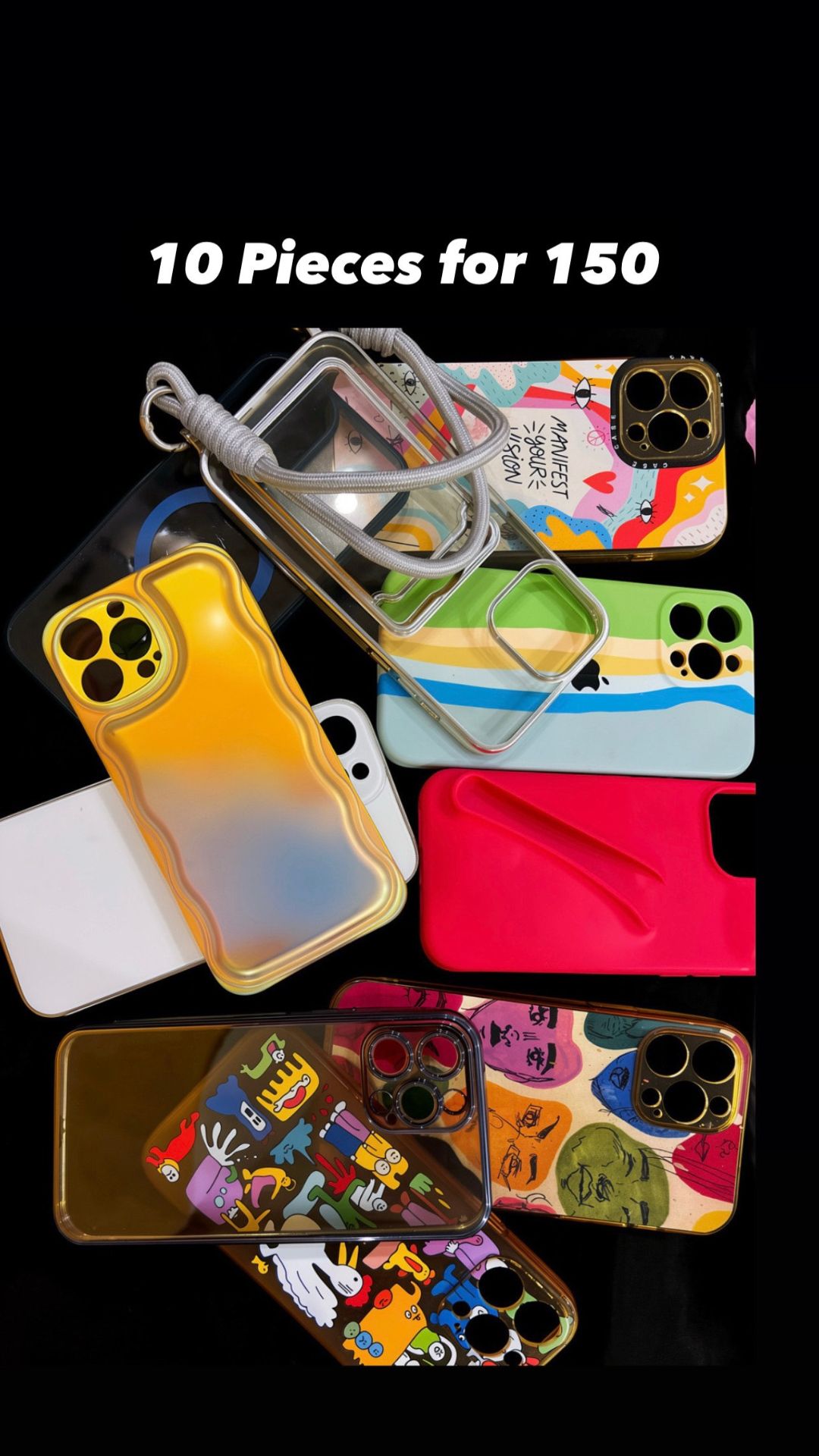 10 pcs iPhone 13 ProMax cases