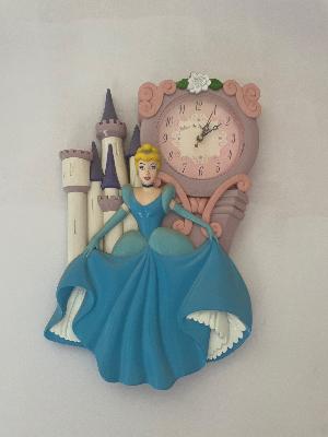 Cindrella Disney clock