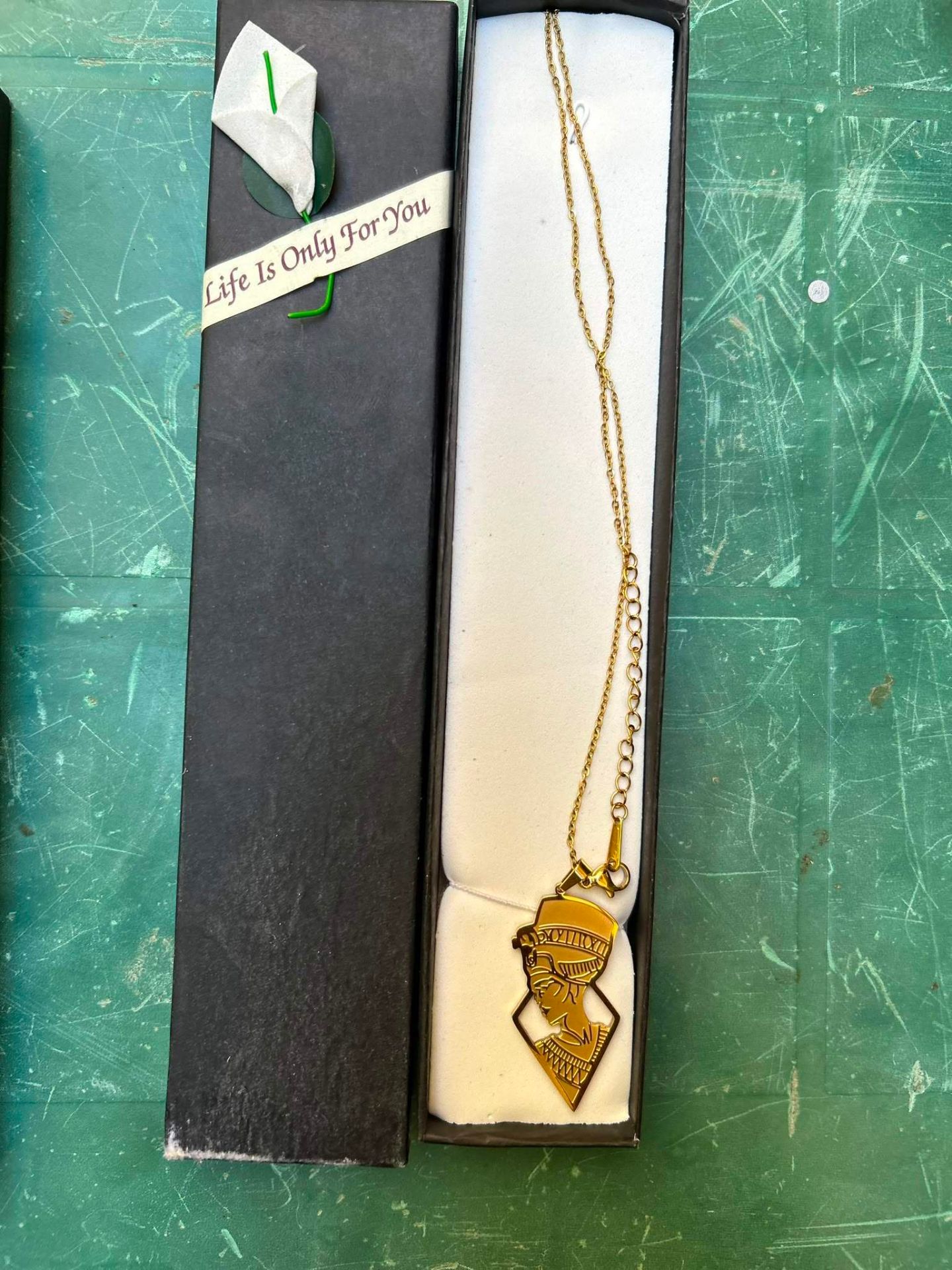 gold Pharoah necklace