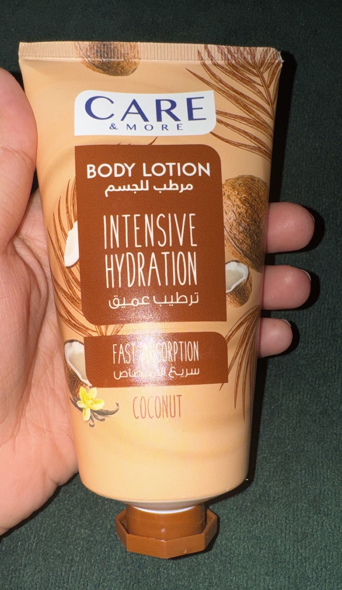 care and more body lotion
