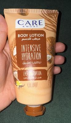 care and more body lotion