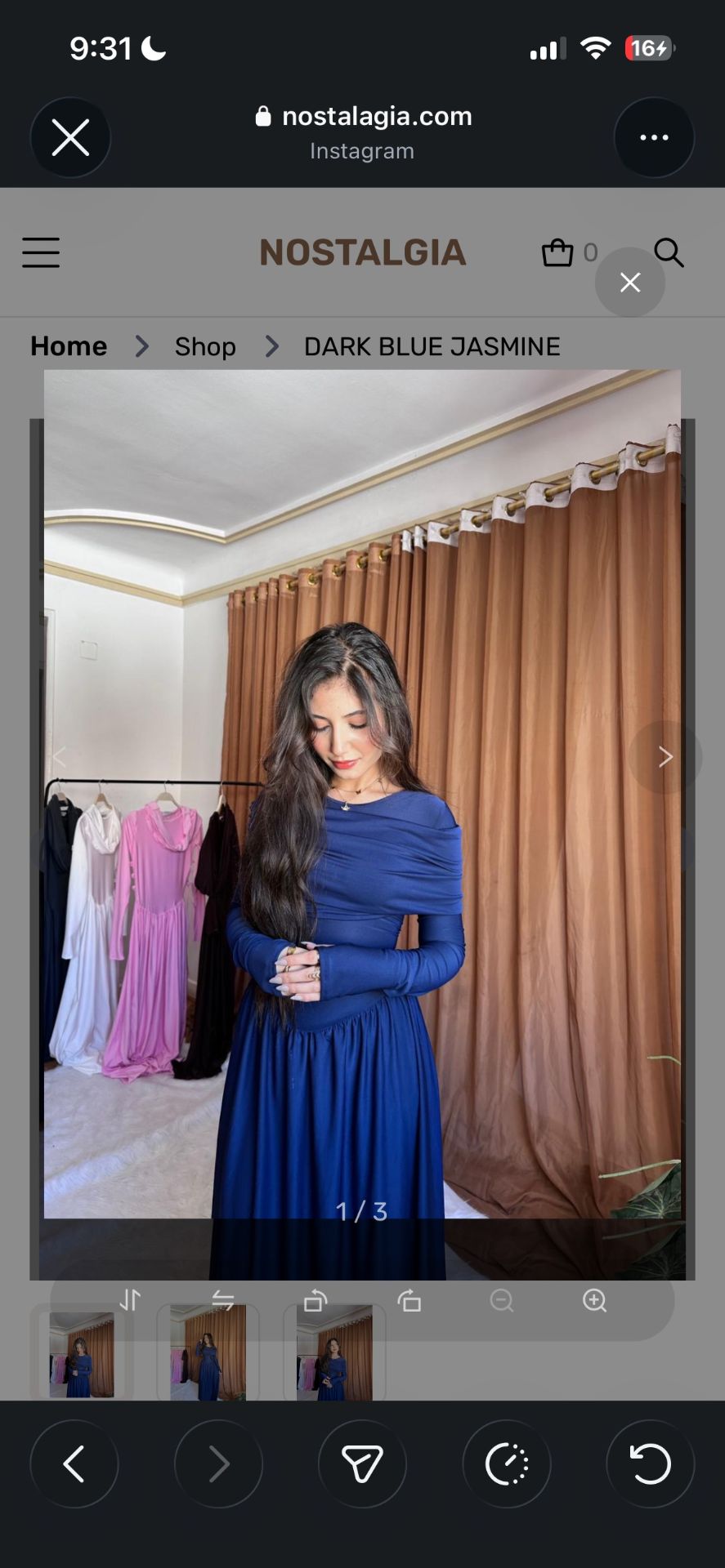 navy blue dress