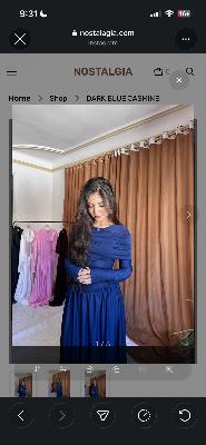 navy blue dress