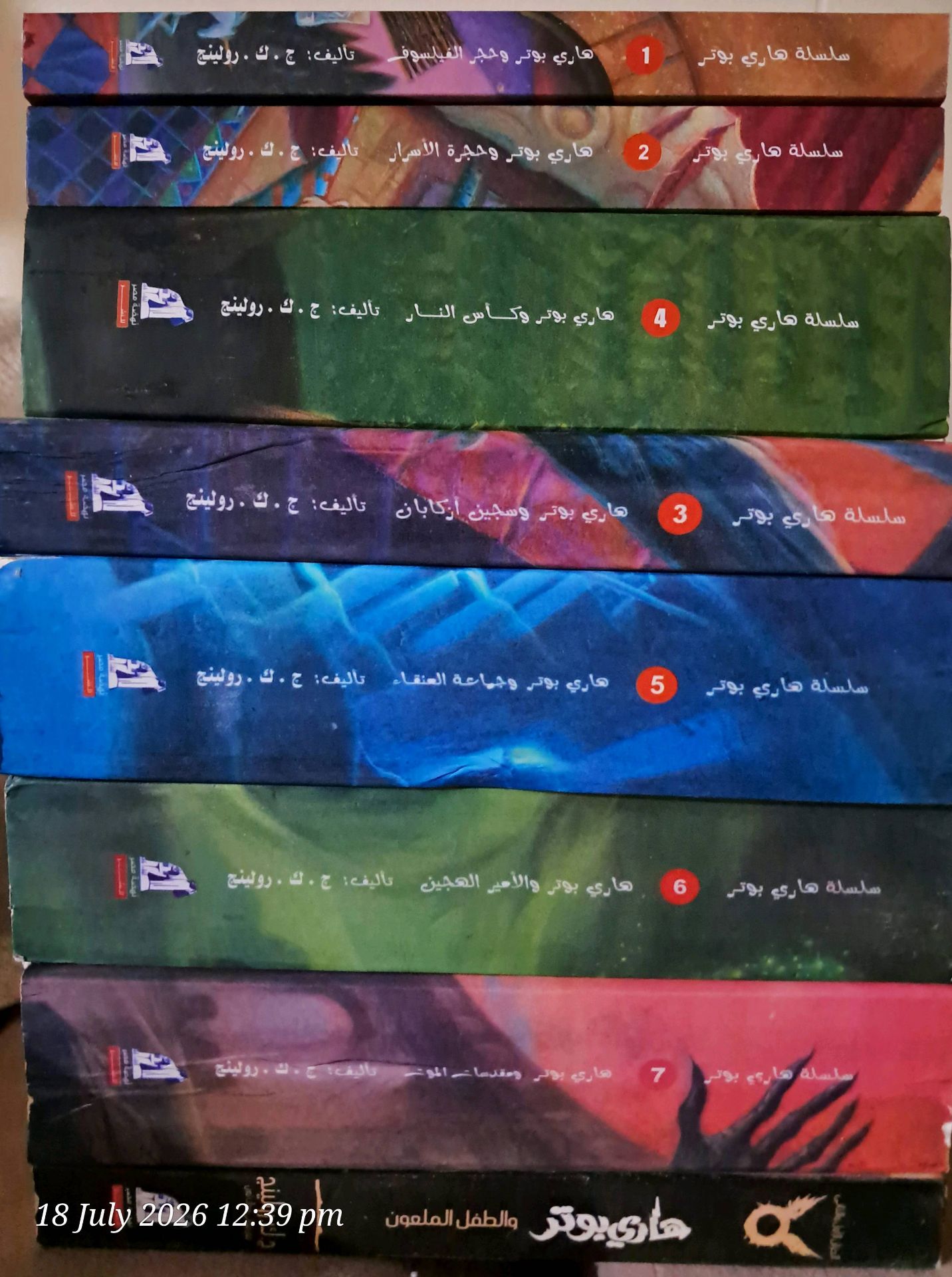 Harry Potter books set